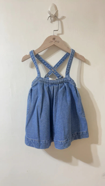 The simple folk -牛仔吊帶裙 (12-18m) image 1 of 0