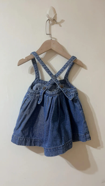 The simple folk -牛仔吊帶裙 (12-18m) image 1 of 0