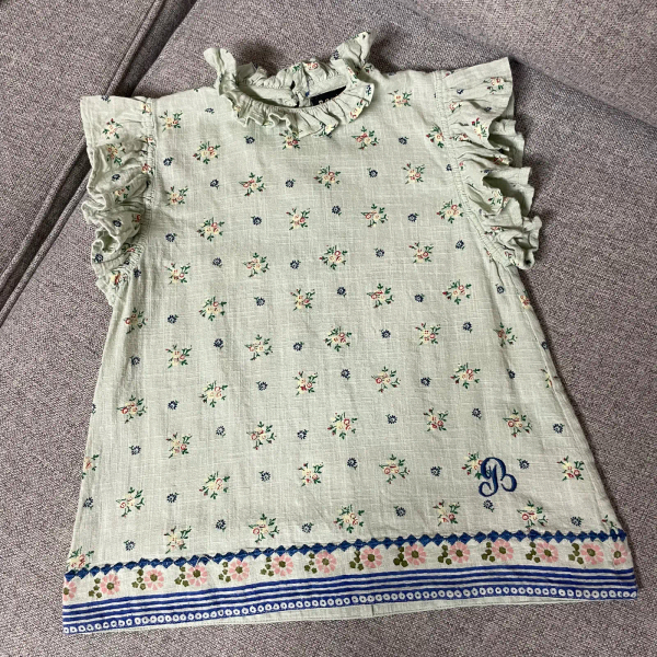 碎花荷葉邊洋裝 image 1 of 0