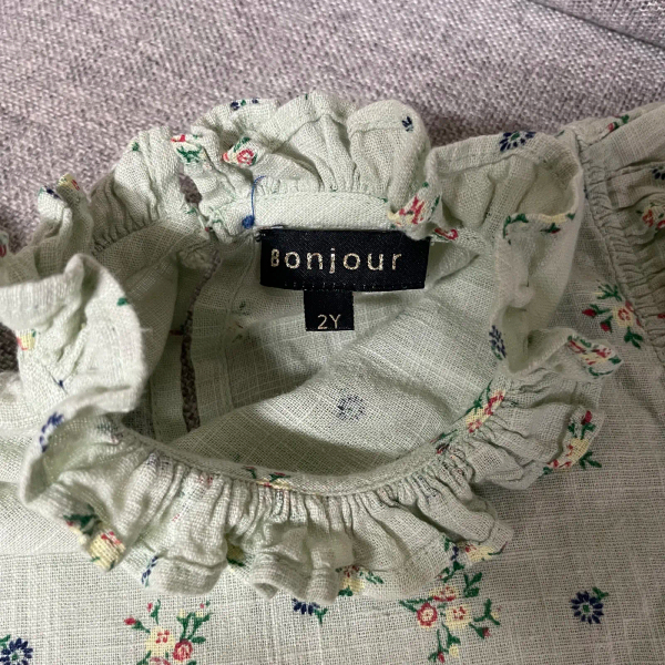 碎花荷葉邊洋裝 image 1 of 0