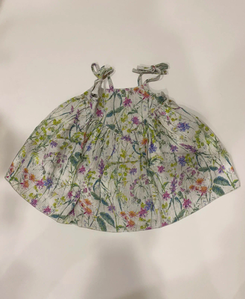 花草綁帶洋裝 image 1 of 0