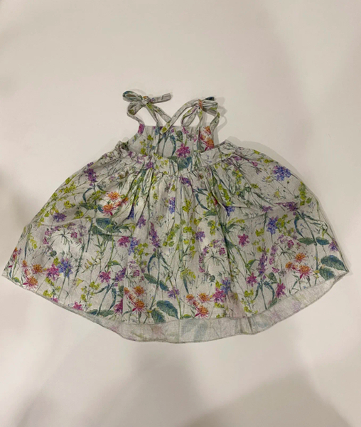 花草綁帶洋裝 image 1 of 0