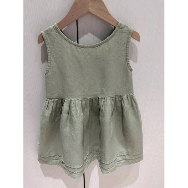 La Petite Alice - Linen Sleeveless Dress Melissa（小詩彼慕聯名刺繡 image 1 of 0