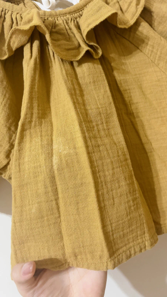 小清新荷葉領棉紗上衣(12m) image 1 of 0