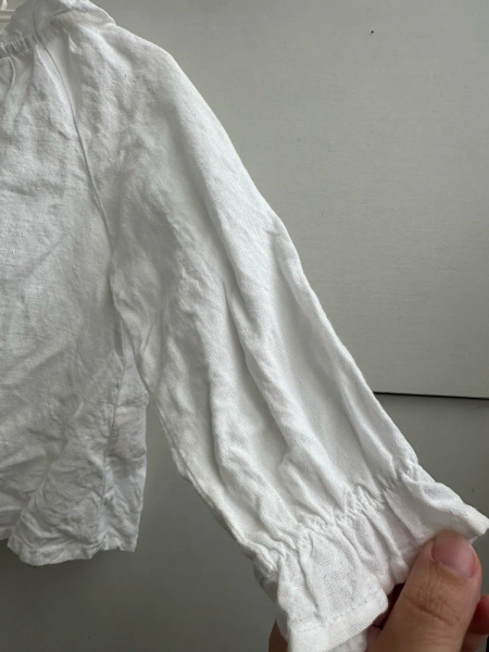 小愛麗絲小鳥刺繡白色上衣 image 1 of 0