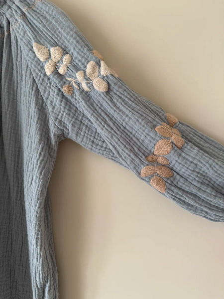 Emma blue gray dress image 1 of 0