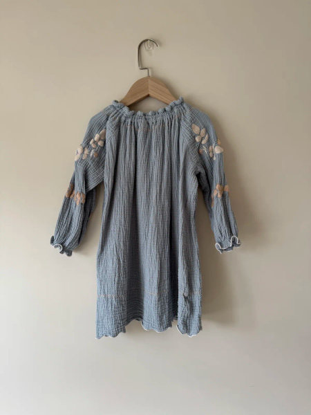 Emma blue gray dress image 1 of 0