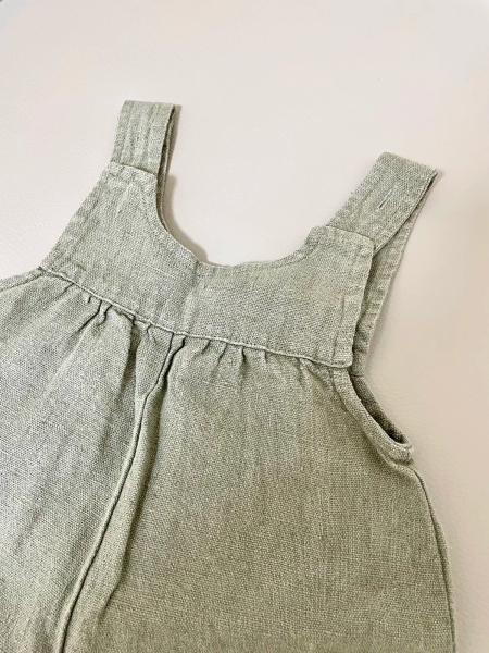 Linen Puff Suit Pippa 綠色 image 1 of 0
