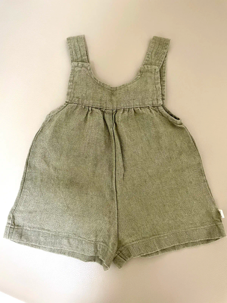 Linen Puff Suit Pippa 綠色 image 1 of 0