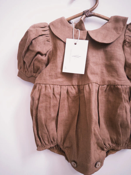 Amandine Romper - Mocca image 1 of 0