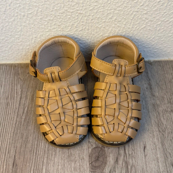 Leather Insid Sandal(Tan) - 編織涼鞋 image 1 of 0