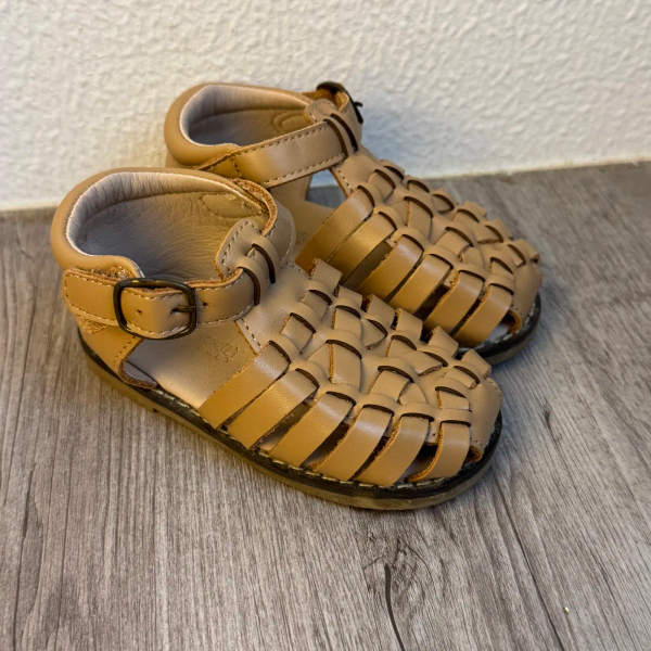 Leather Insid Sandal(Tan) - 編織涼鞋 image 1 of 0