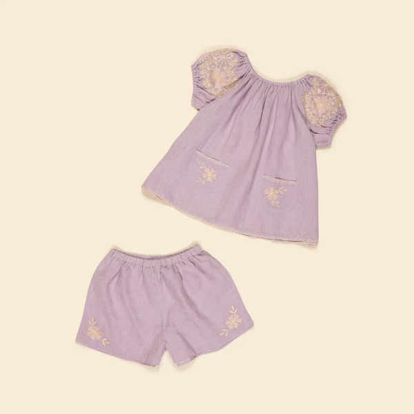 Apolina - Barbara short set - Lavender image 1 of 0