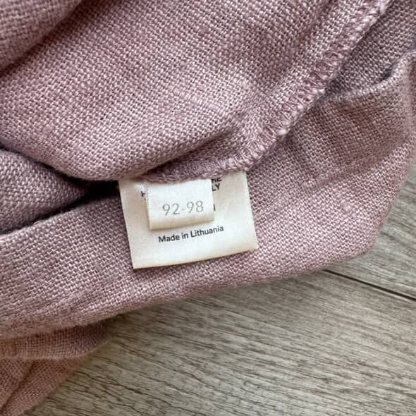 Linen Puff Suit Pippa-乾燥玫瑰粉 image 1 of 0