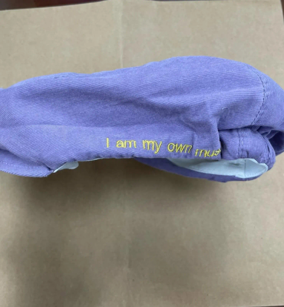 Lucy flat cap 粉嫩紫貝雷帽 image 1 of 0