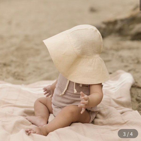 DUNE SUNBONNET 米白大帽簷遮陽帽 image 1 of 0