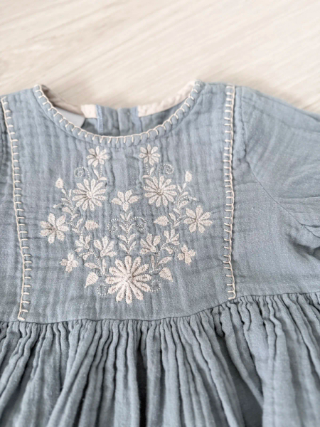 Coco One-Piece - Blue Grey サイズ90 image 1 of 0