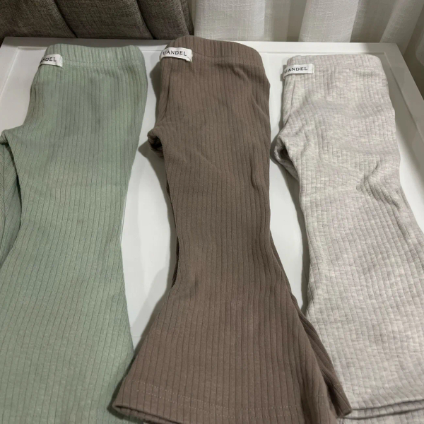 棉質喇叭褲 image 1 of 0