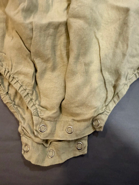 鼠尾草綠松鼠刺繡romper image 1 of 0