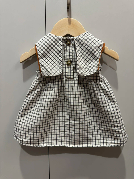 牛奶格方領洋裝Sailor collar dress  image 1 of 0