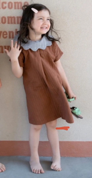 Nina dress /Cinnamon image 1 of 0