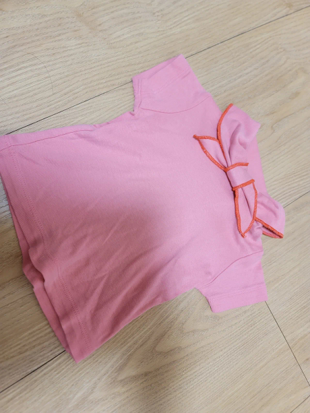 經典領結短袖上衣 image 1 of 0