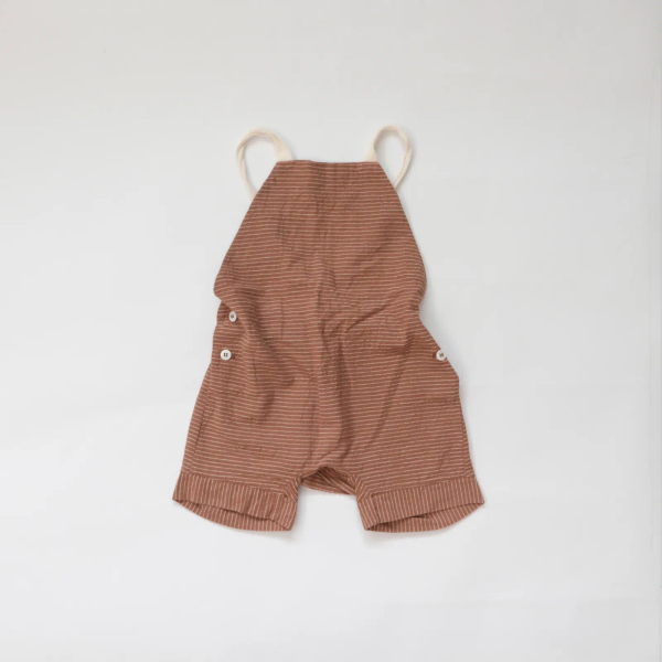條紋吊帶褲 image 1 of 0