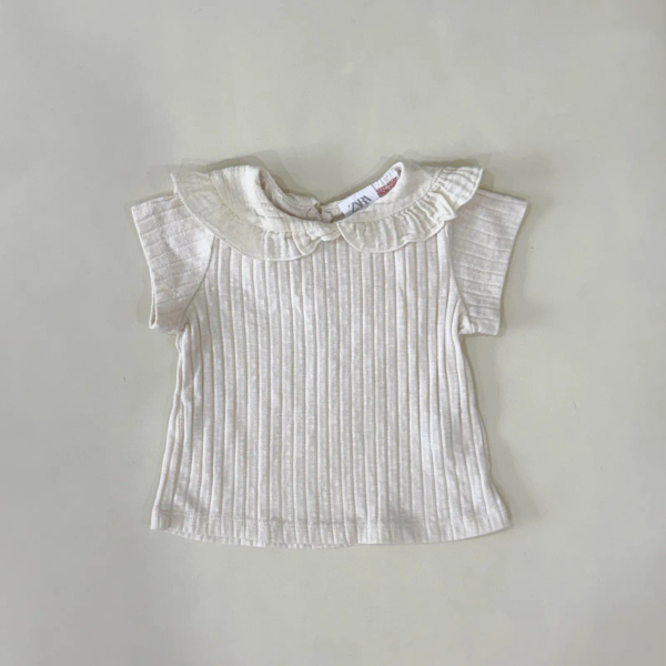 荷葉領上衣/內搭衣 image 1 of 0