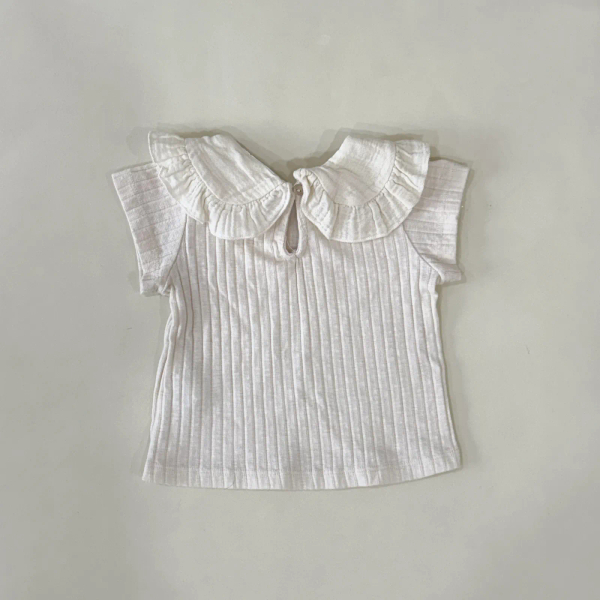 荷葉領上衣/內搭衣 image 1 of 0