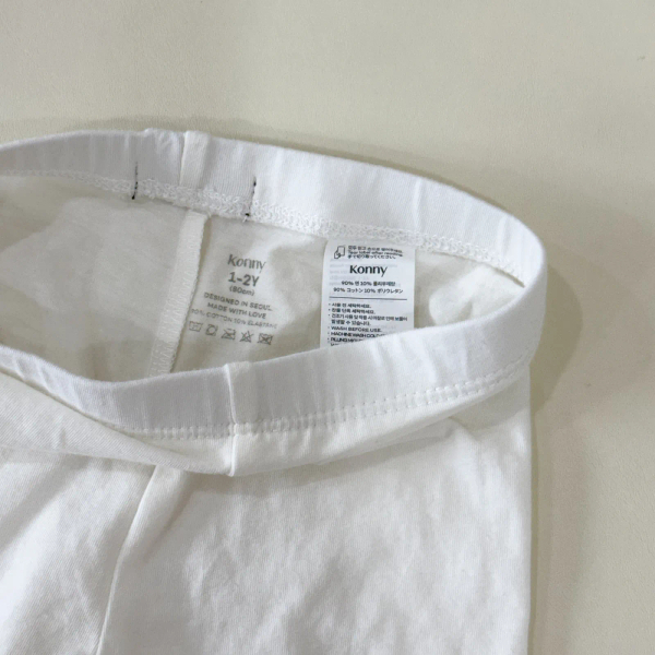 超輕緊身八分褲-white image 1 of 0
