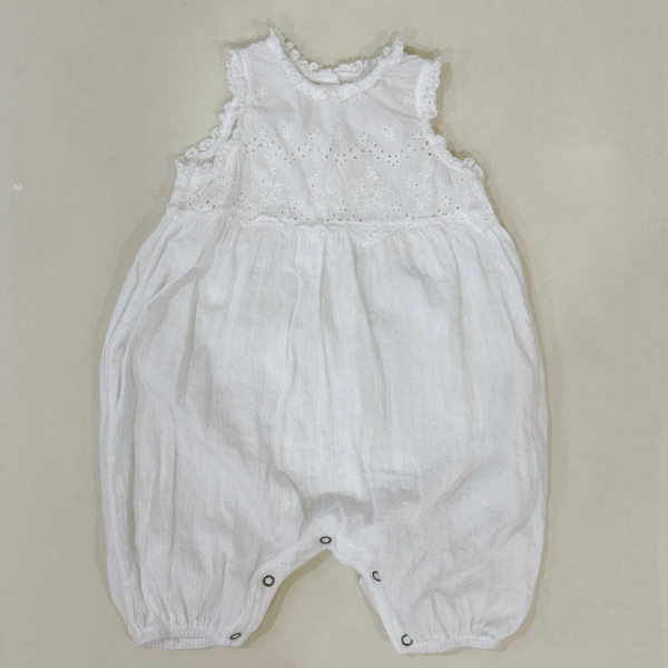 法式小立領蕾絲連身褲-18m/85cm image 1 of 0