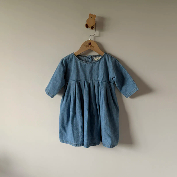 The Oversized Denim Pinafore image 1 of 0