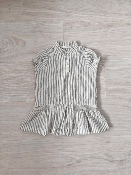 Lucille dress - ticking stripe image 1 of 0