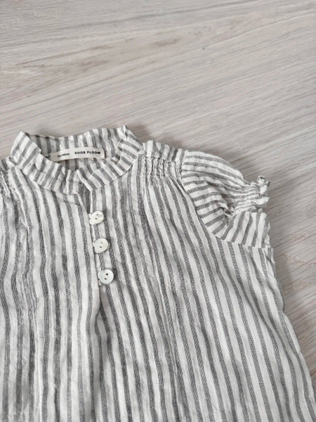 Lucille dress - ticking stripe image 1 of 0