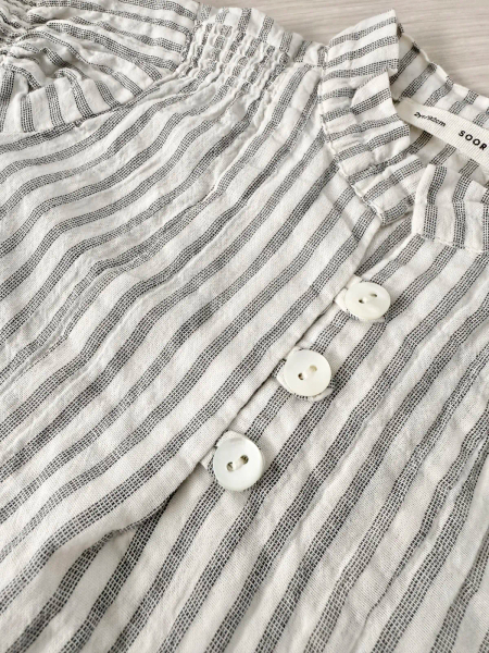 Lucille dress - ticking stripe image 1 of 0