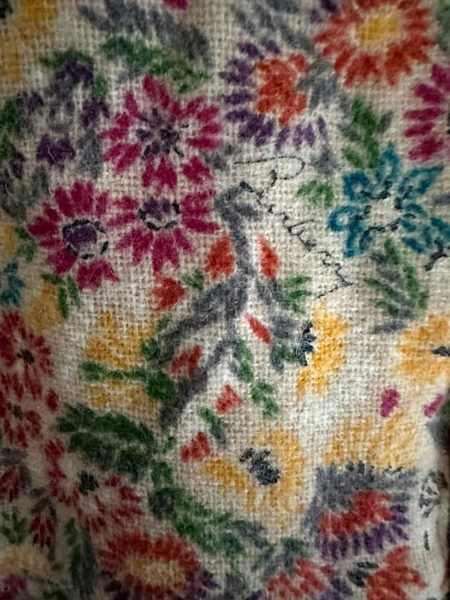 Burberry 特殊織紋花卉羊毛洋裝 90cm image 1 of 0