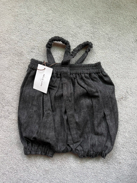 Dalston bloomers - warm black denim image 1 of 0