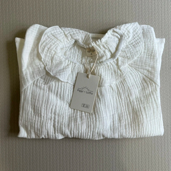 白色棉紗上衣 image 1 of 0