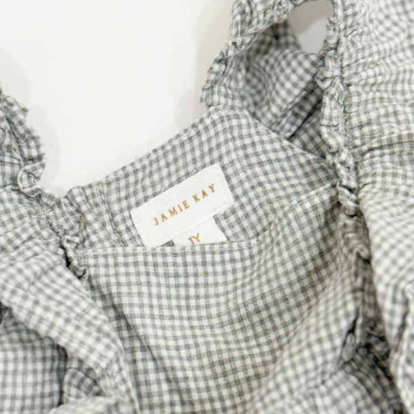 Organic Cotton Gingham Sylvie Dress image 1 of 0