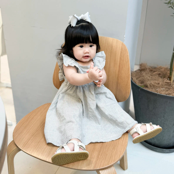 Organic Cotton Gingham Sylvie Dress image 1 of 0