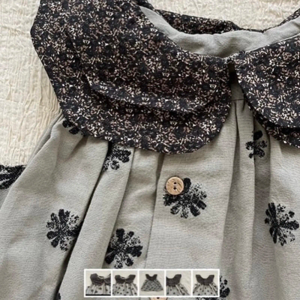 Nami dress - Flower / jacquard image 1 of 0