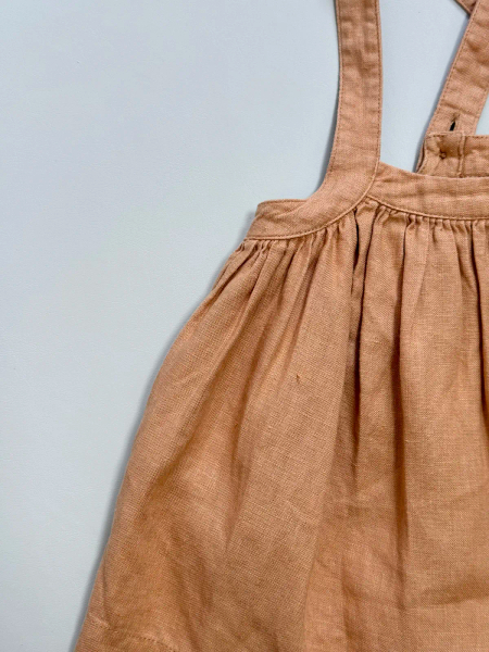 Soor Ploom - Eloise Pinafore/Fenugreek image 1 of 0