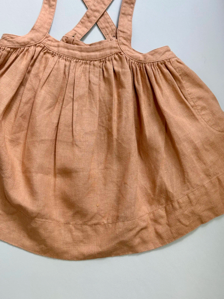 Soor Ploom - Eloise Pinafore/Fenugreek image 1 of 0