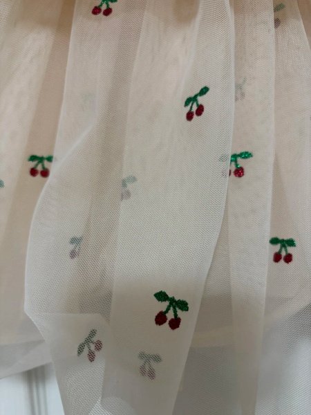 櫻桃紗裙洋裝 image 1 of 0