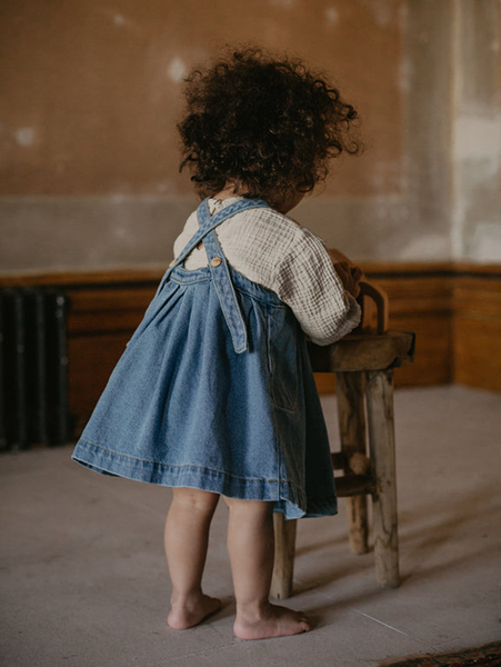 The Oversized Denim Pinafore image 1 of 0