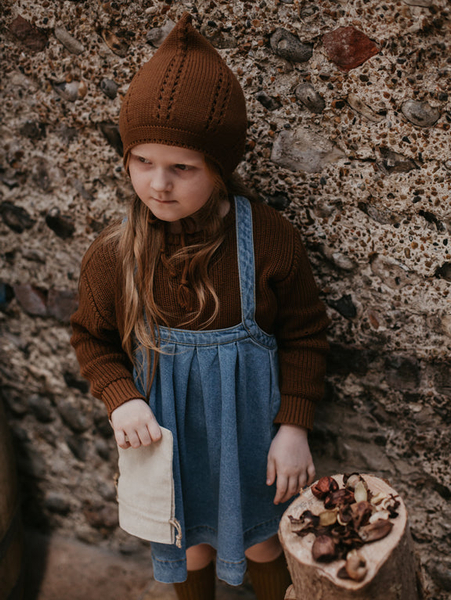 The Oversized Denim Pinafore image 1 of 0