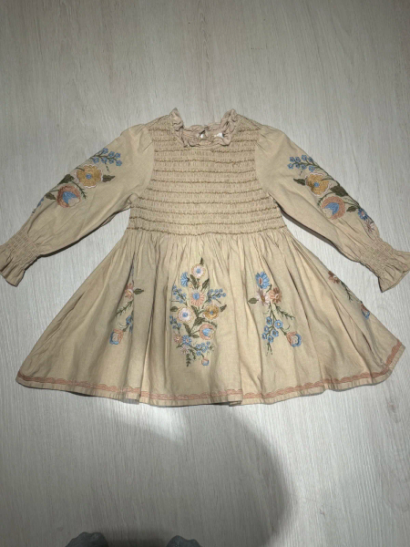 （降價）刺繡洋裝 image 1 of 0