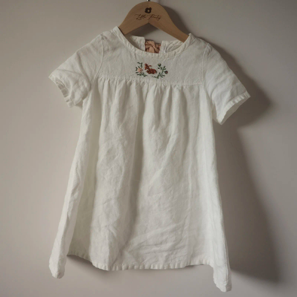 刺繡小鹿洋裝 image 1 of 0