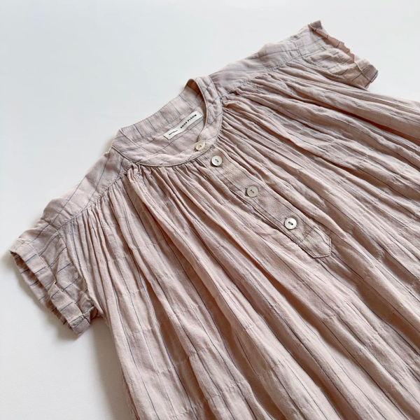Goldie Dress in Pinstripe image 1 of 0