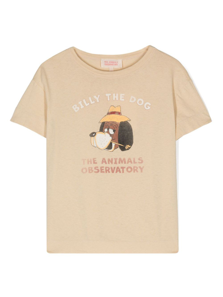 Billy Rooster beige cotton T-shirt image 1 of 0